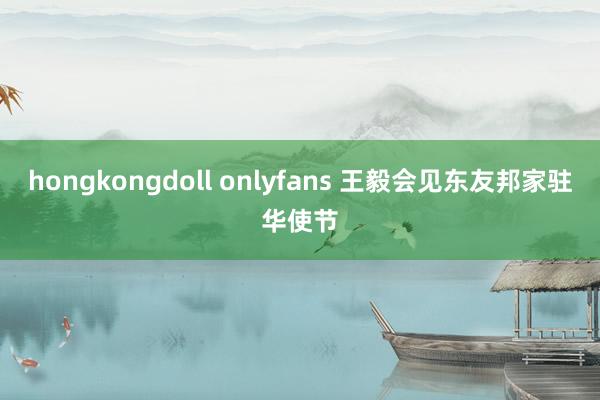 hongkongdoll onlyfans 王毅会见东友邦家驻华使节